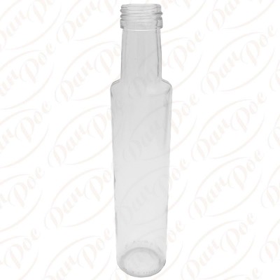 Стъклена бутилка 500 мл Дорика прозрачна